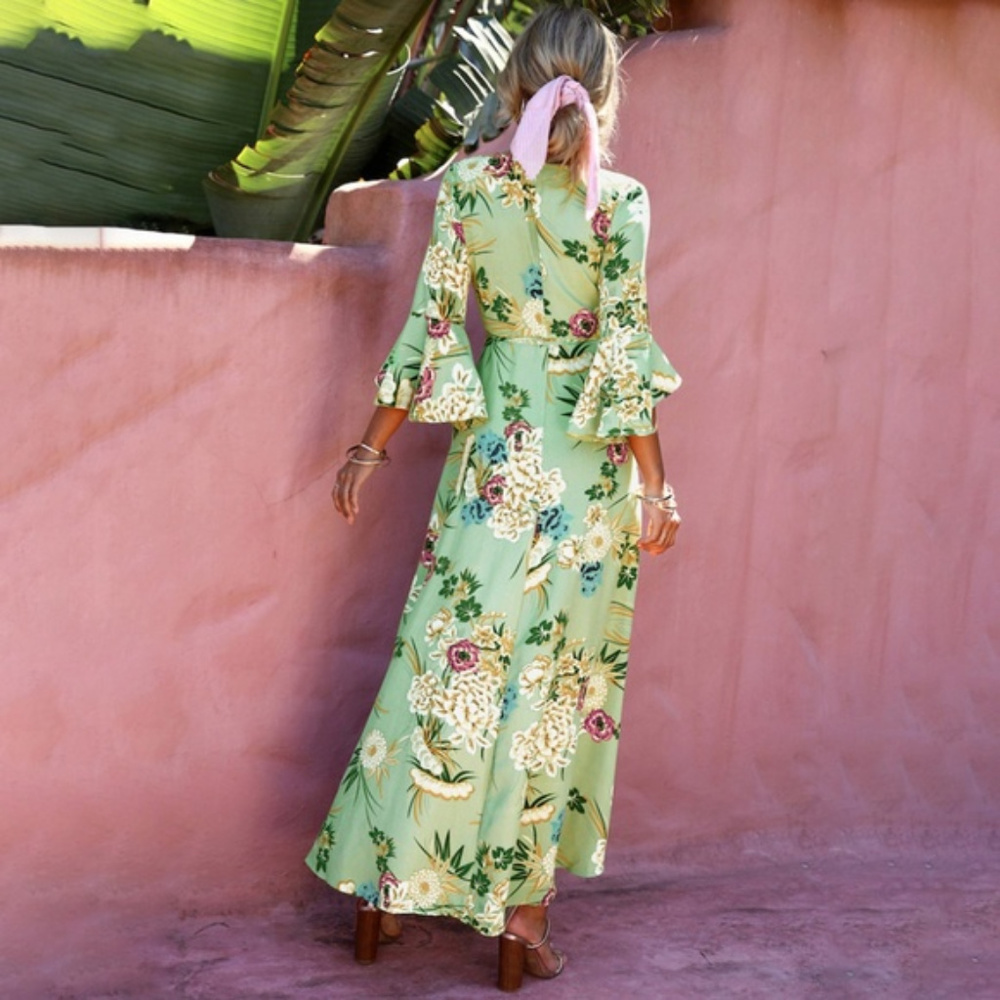 2021 Soho Floral Maxi Dress - Picture 3 of 8